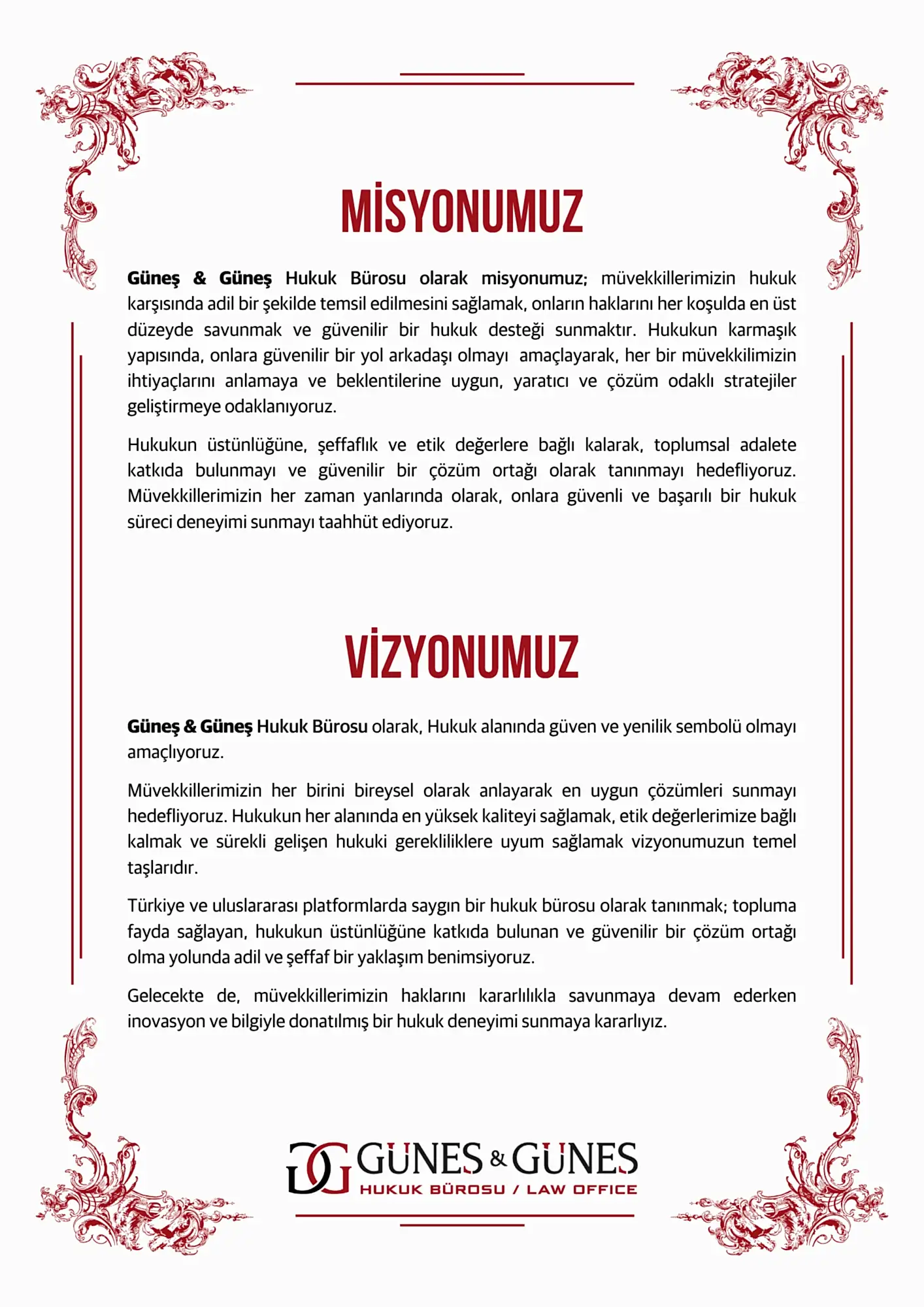 Medya 2 Misyonumuz ve Vizyonumuz